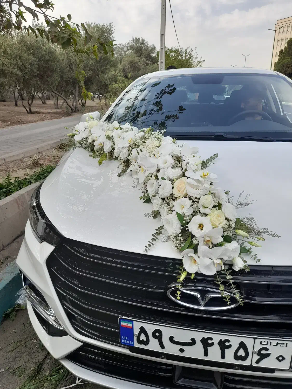 دیزاین ماشین عروس دسته گل ژورنالی|خدمات پذیرایی، مراسم|ری, بازار گل خاوران|دیوار
