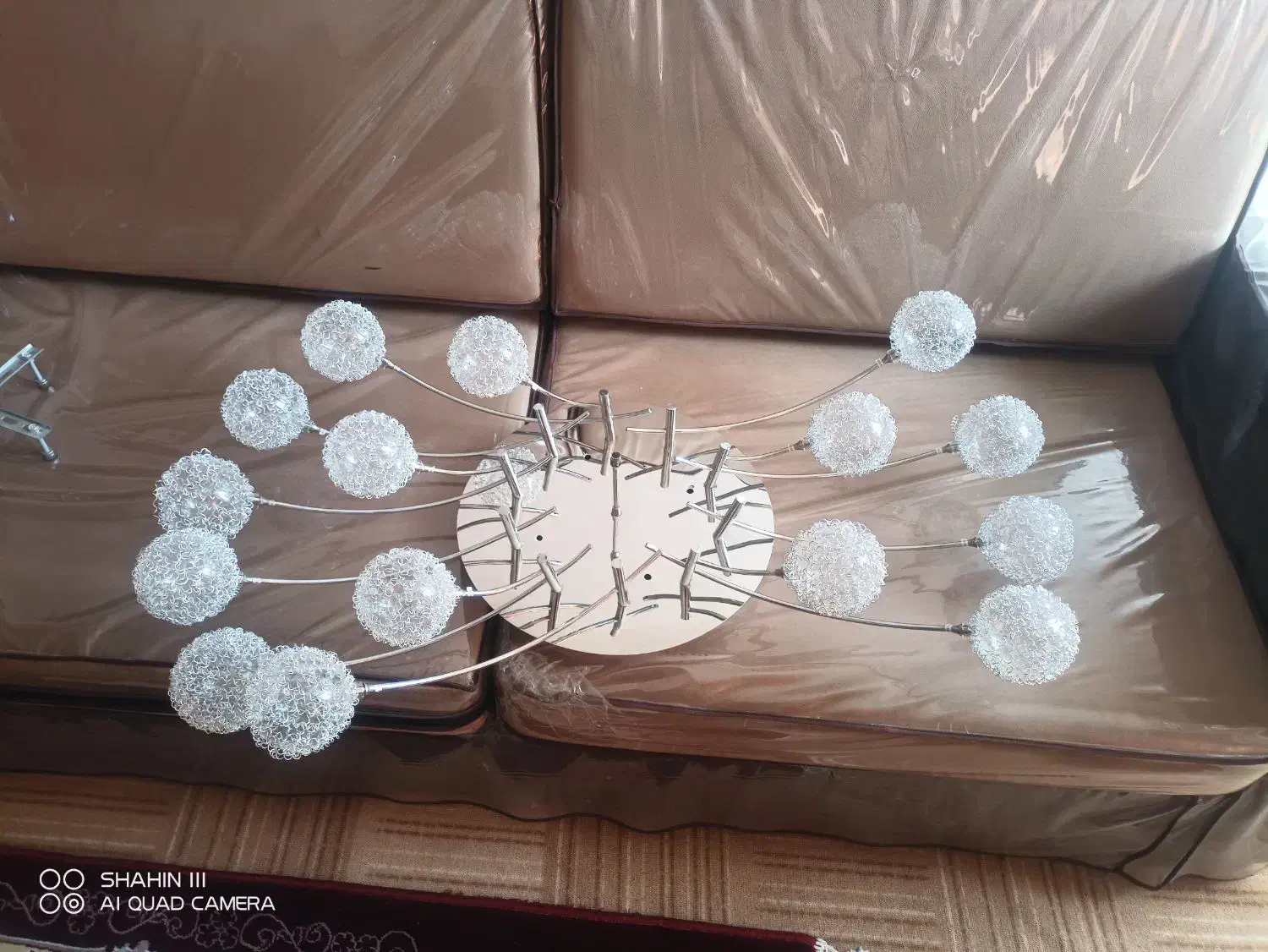 لوستر|لوستر و چراغ آویز|مرودشت, فاز دوم شهرک فرهنگیان|دیوار