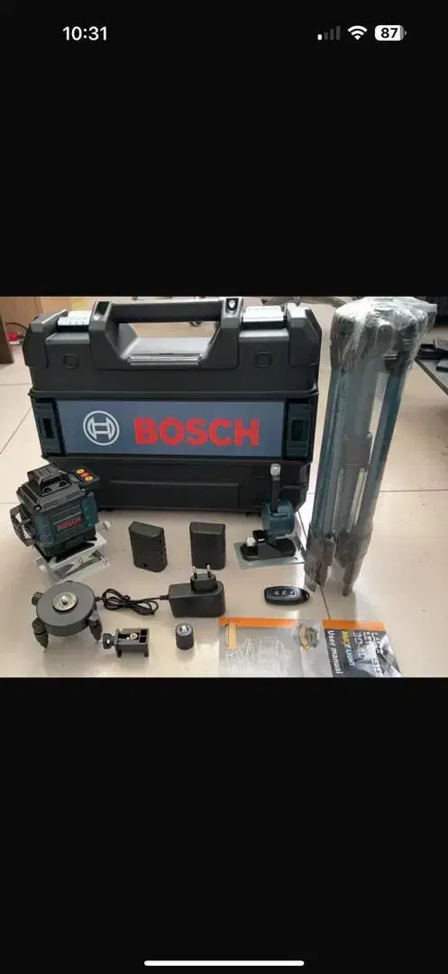 تراز لیزری 360 درجه 16 لاین بوش BOSCH|ابزارآلات|اصفهان, کشاورزی|دیوار
