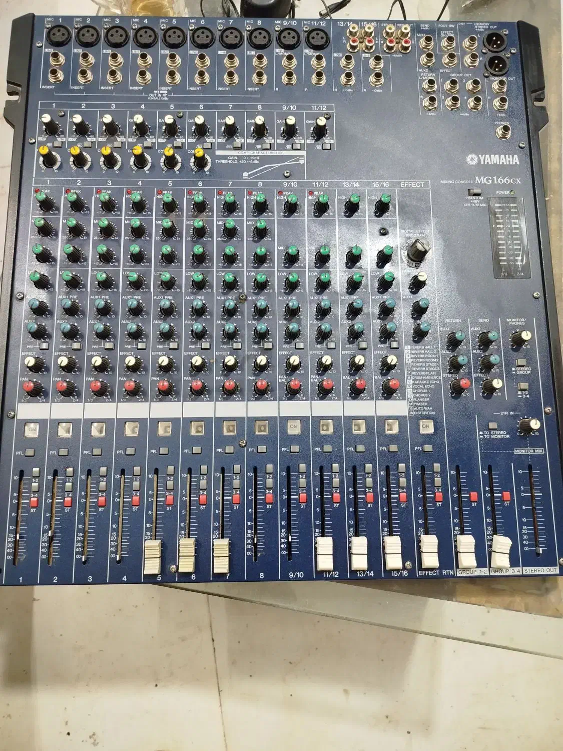 میکسر یاماها ام جی 166|صوتی و تصویری|بجنورد, |دیوار