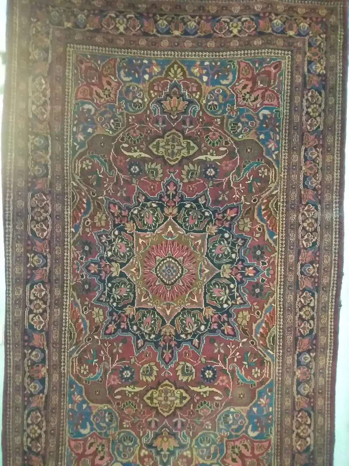 قالیچه عتیقه اعلا|فرش|مشهد, آیت الله خامنه‌ای|دیوار