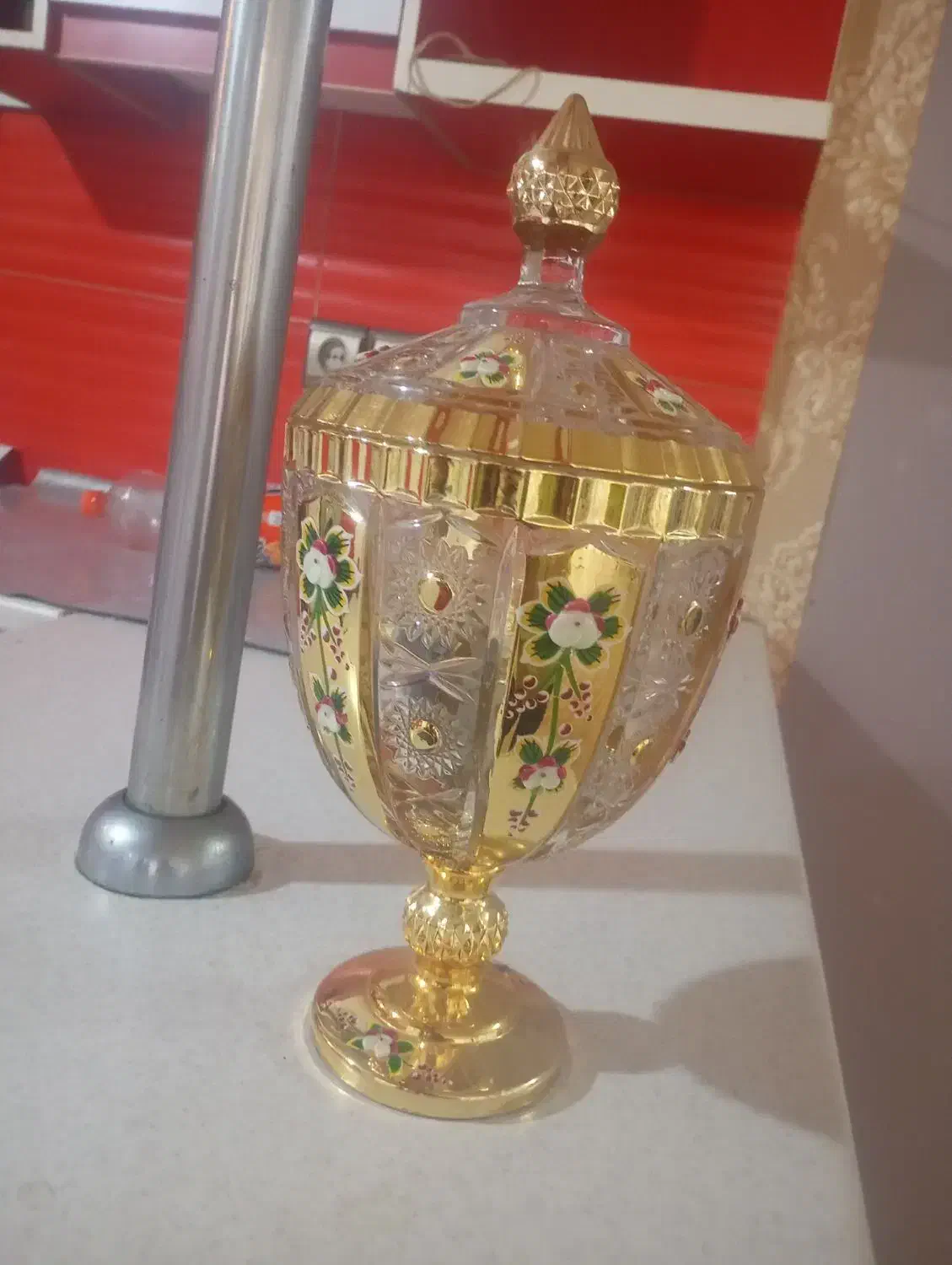 شکلات خوری وجام و میوه خوری خورشیدی اصل|ظروف سرو و پذیرایی|ورامین, ورامین|دیوار