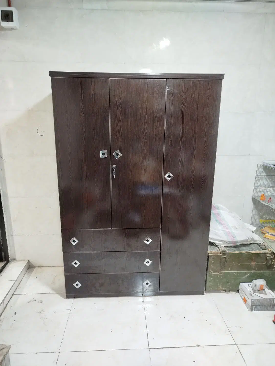 کمد لباس سالم|جاکفشی، کمد، دراور|خرم‌آباد, |دیوار