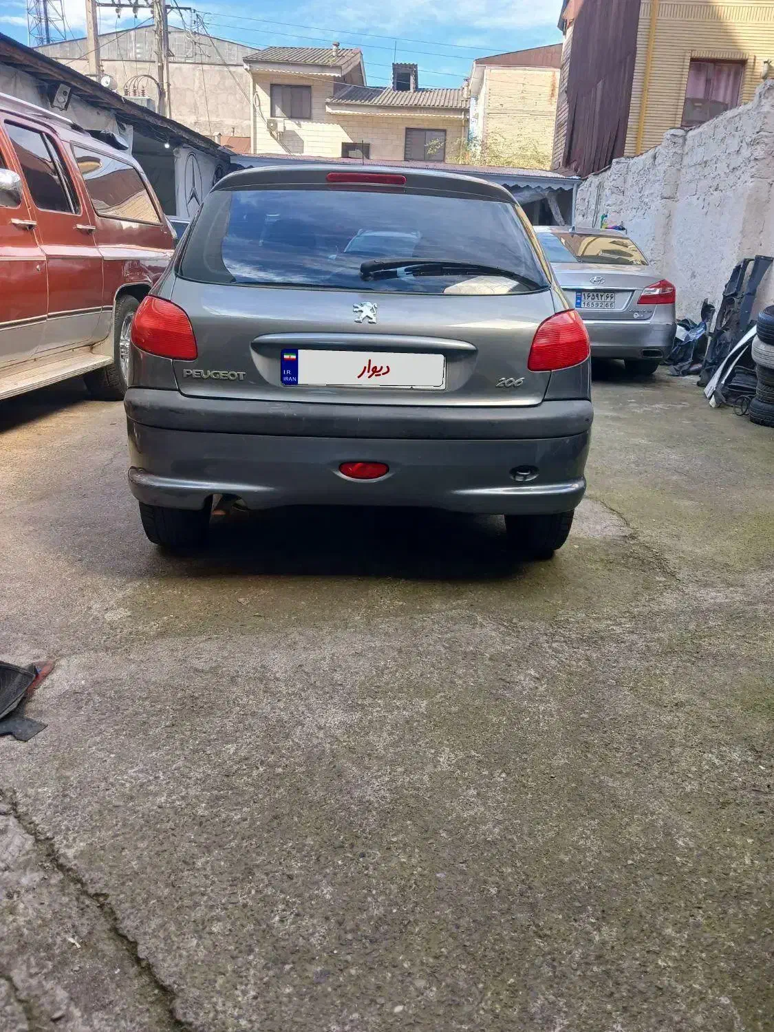 206peugeot|خودرو سواری و وانت|رشت, دیلمان|دیوار