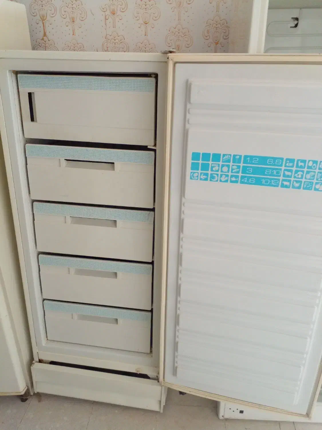 فریزر ارج ۶کشو موتورکره|یخچال و فریزر|نیشابور, رحمت آباد|دیوار