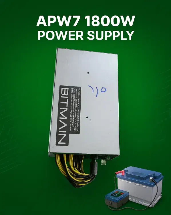 مدل بیتمین / پاور / تغذیه / BITMAIN 1800W|قطعات و لوازم جانبی رایانه|قم, شاه احمد قاسم|دیوار