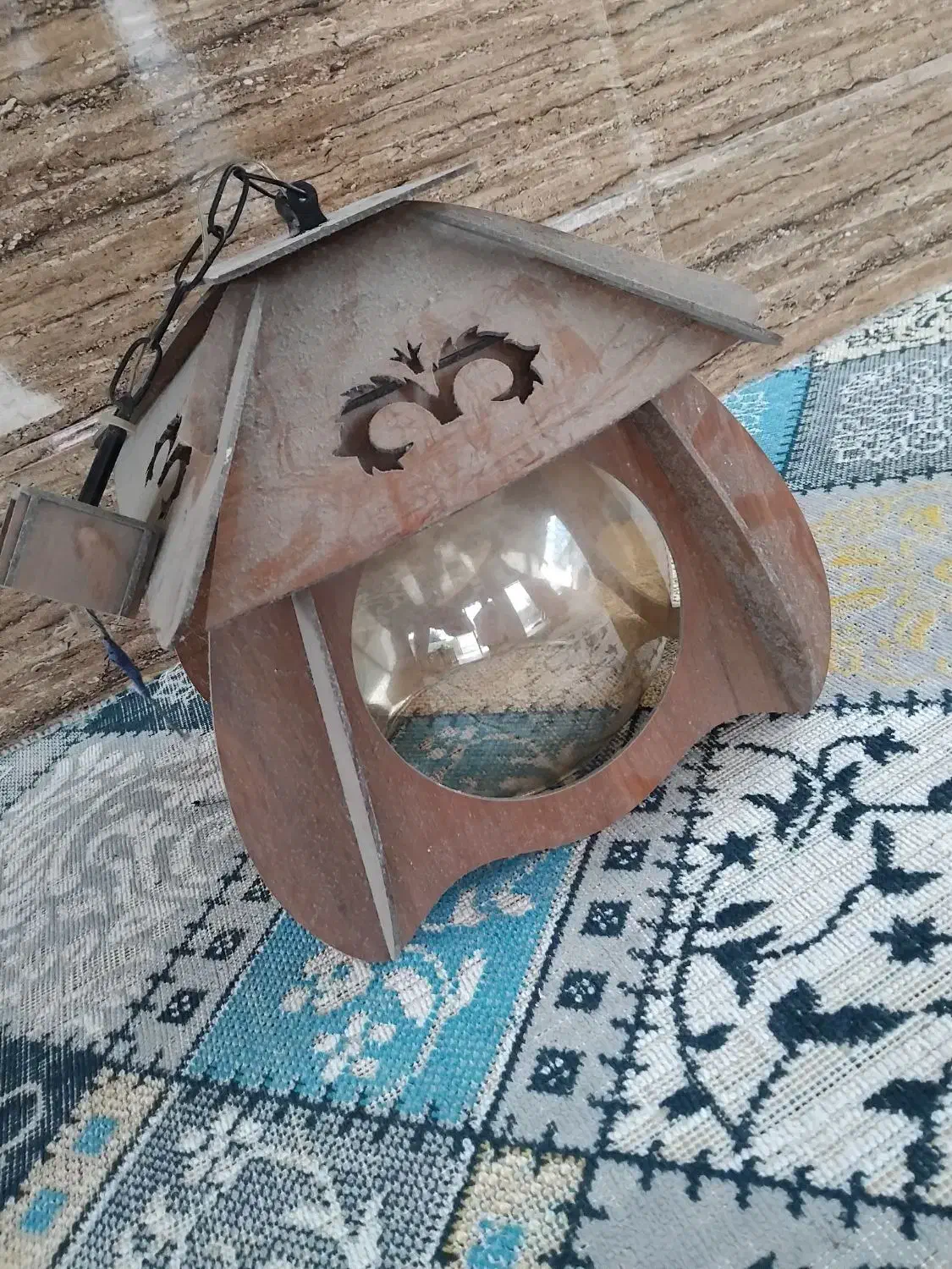 لوستر اتاق خواب|لوستر و چراغ آویز|رشت, شهرک صبا|دیوار