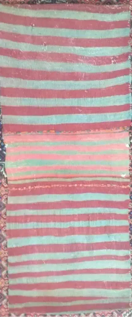 خورجین دستبافت قدیمی|گلیم، جاجیم، گبه|اردبیل, |دیوار