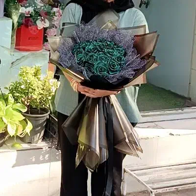 گل ربانی خاص|گل مصنوعی|اصفهان, لاله|دیوار