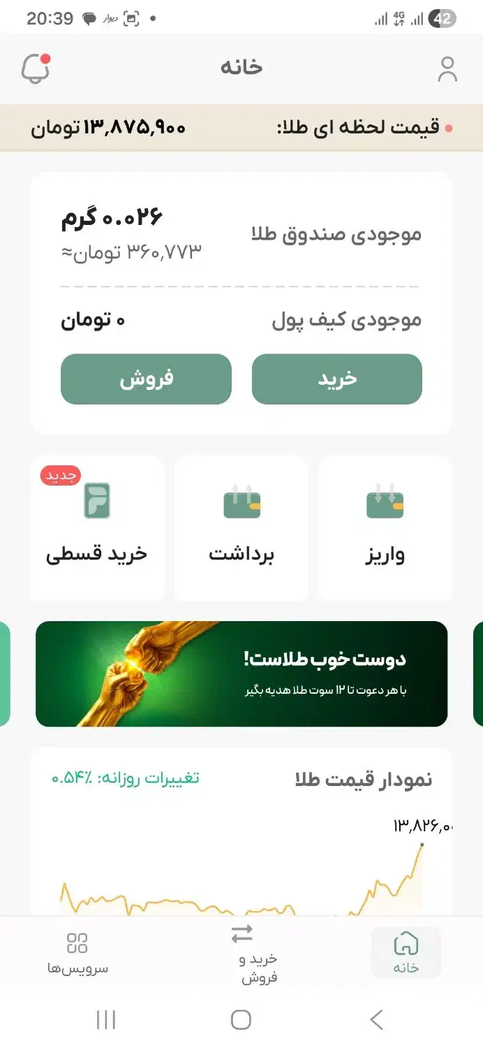 طلا هدیه رایگان|کارت هدیه و تخفیف|تهران, شهرآرا|دیوار