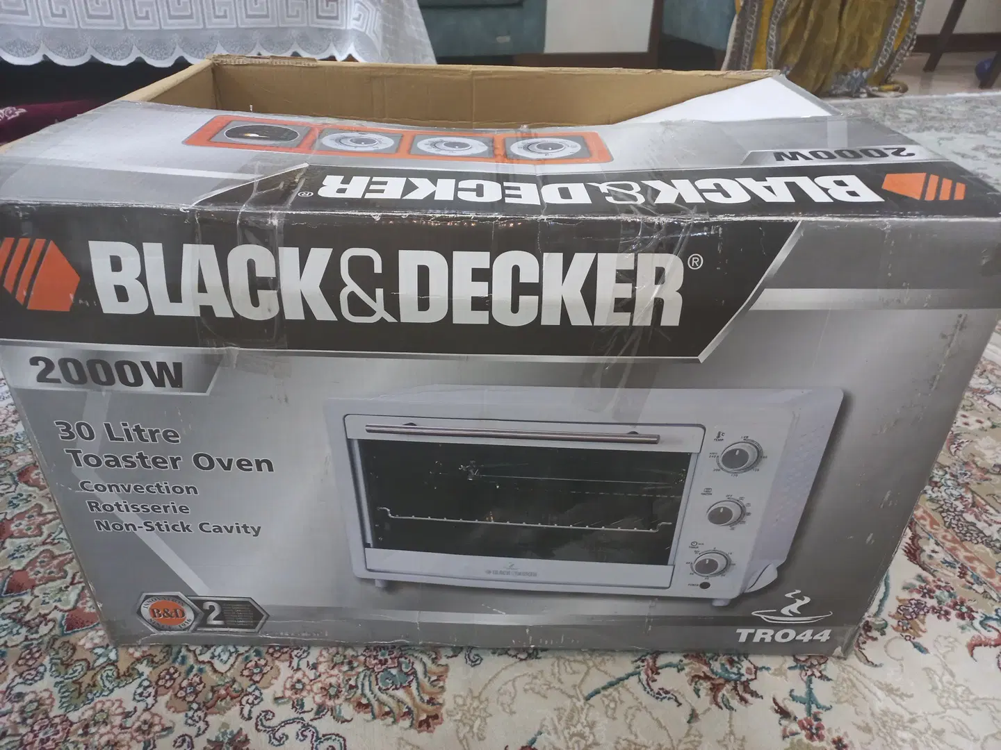 آون تستر اصل اکبند مناسب جهیزیه ،،Black &Decker|اجاق گاز و لوازم برقی پختوپز|تهران, قزل قلعه|دیوار