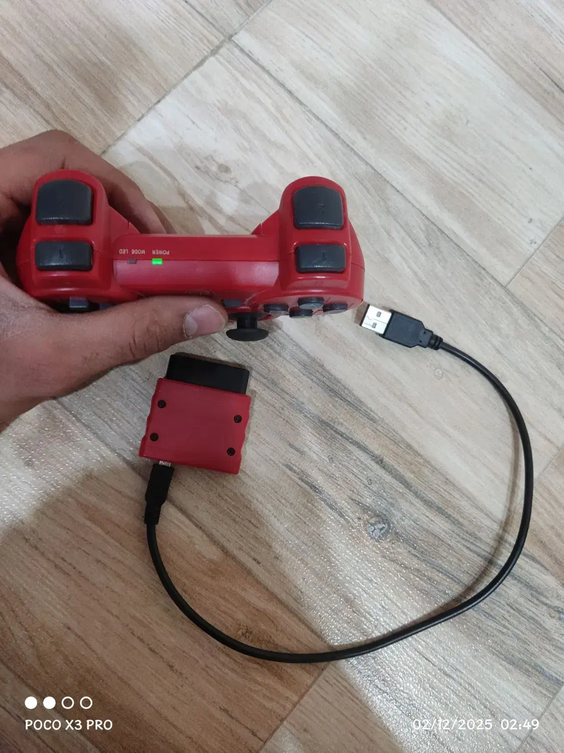 دسته بازی اصلی بلوتوثی دانگل دار|کنسول، بازی ویدئویی و آنلاین|شیراز, کوشک میدان|دیوار