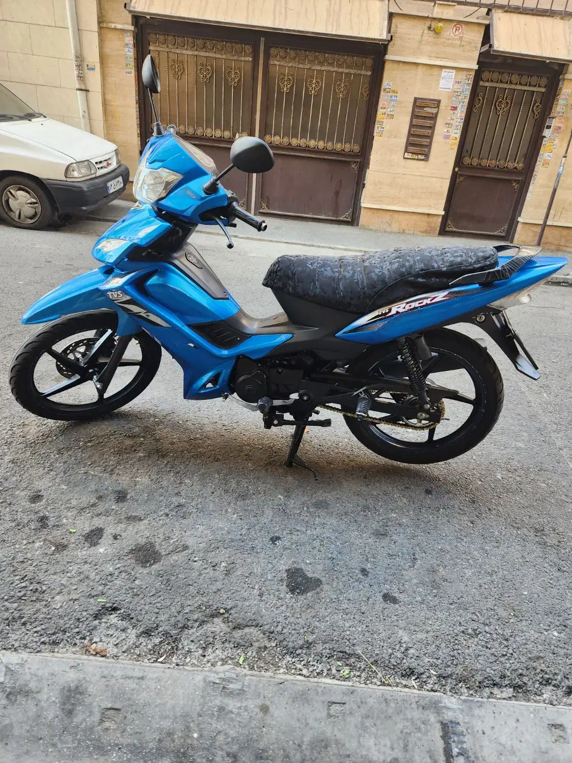 موتور tvs|موتورسیکلت|تهران, مجیدآباد|دیوار