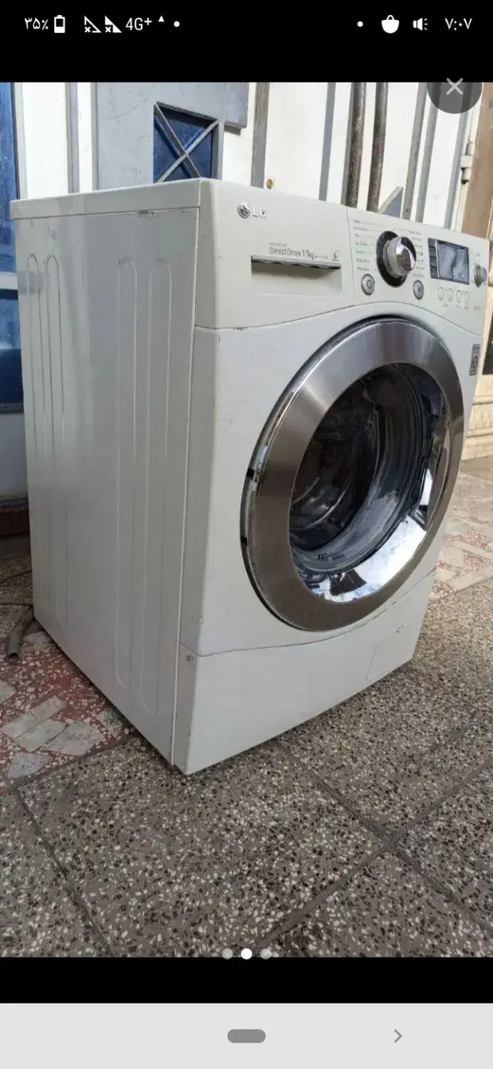 لباسشویی الجی ۱۱کیلویی|ماشین لباسشویی و خشک‌کن لباس|علی‌آباد کتول, |دیوار