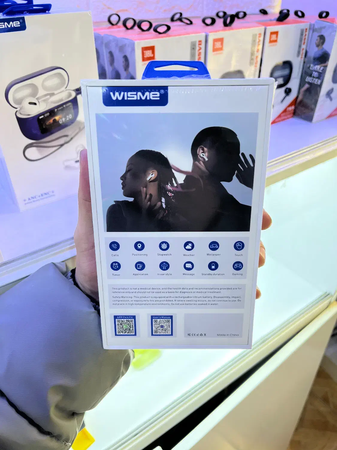 ایرپاد تصویری  WISME X15|لوازم جانبی موبایل و تبلت|قم, زنبیل آباد|دیوار