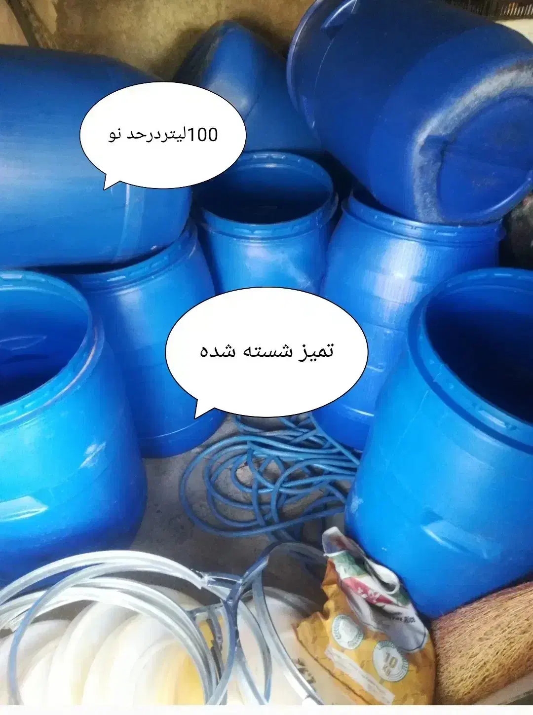 دبه|ظروف نگهدارنده، پلاستیکی، یک‌بارمصرف|تبریز, |دیوار