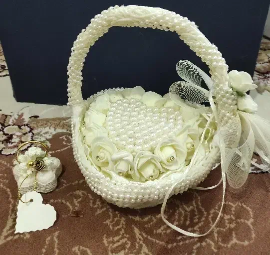 گیفت بله برون و جا حلقه|صنایع دستی و سایر لوازم تزئینی|تهران, شهرک آزادی|دیوار