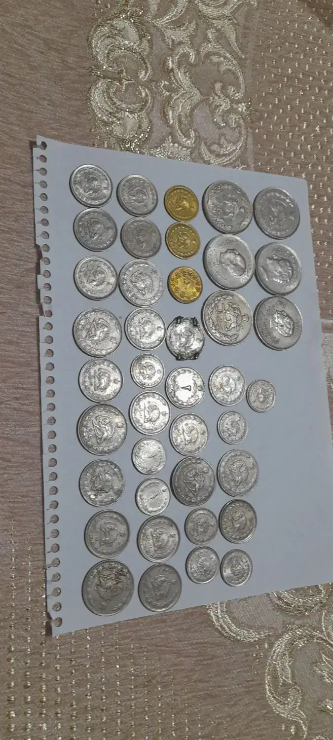 سکه قدیمی|کلکسیون سکه، تمبر، اسکناس|صوفیان, |دیوار