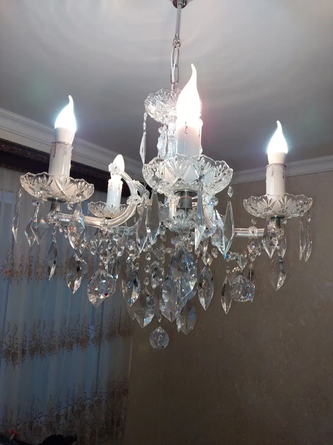 لوستر|لوستر و چراغ آویز|تبریز, |دیوار