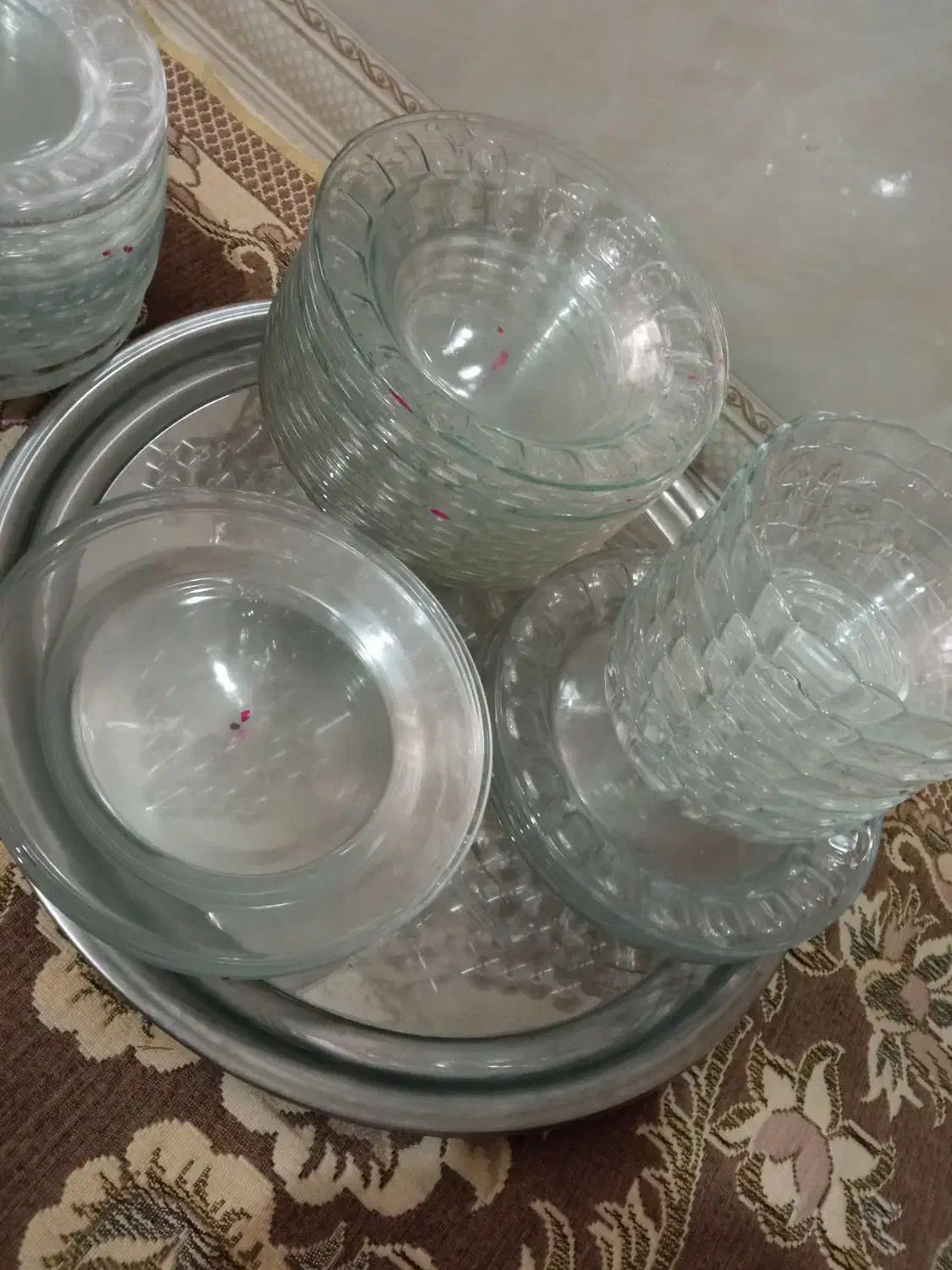 ظروف انگشتی فرانسه و ایرانی|ظروف سرو و پذیرایی|پاکدشت, پاکدشت (مامازند)|دیوار