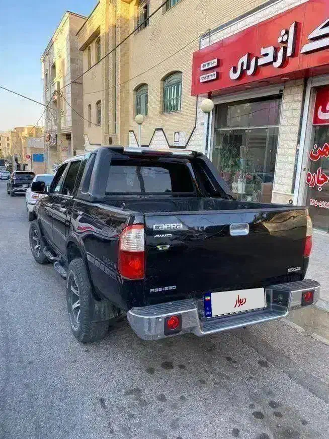 تمیزترین کاپرا ۲ دیفرانسیل برقی مدل ۹۰ رنگ مشکی|خودرو سواری و وانت|شیراز, شهرک آرین|دیوار