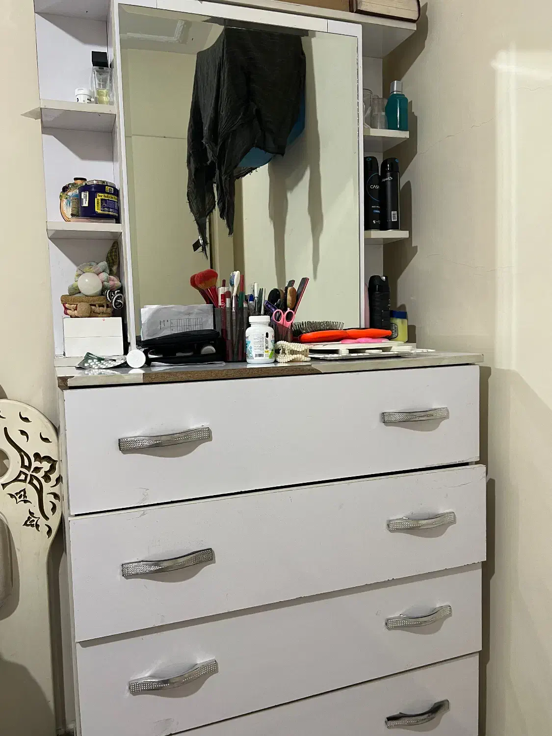 دراور چوبی دوعدد و باکس کمد دار|جاکفشی، کمد، دراور|تهران, شهرک غرب|دیوار