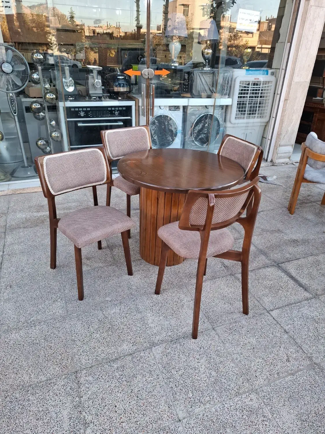 غذاخوری حصیری. حصیری غذاخوری ناهار خوری|میز و صندلی غذاخوری|خرم‌آباد, |دیوار