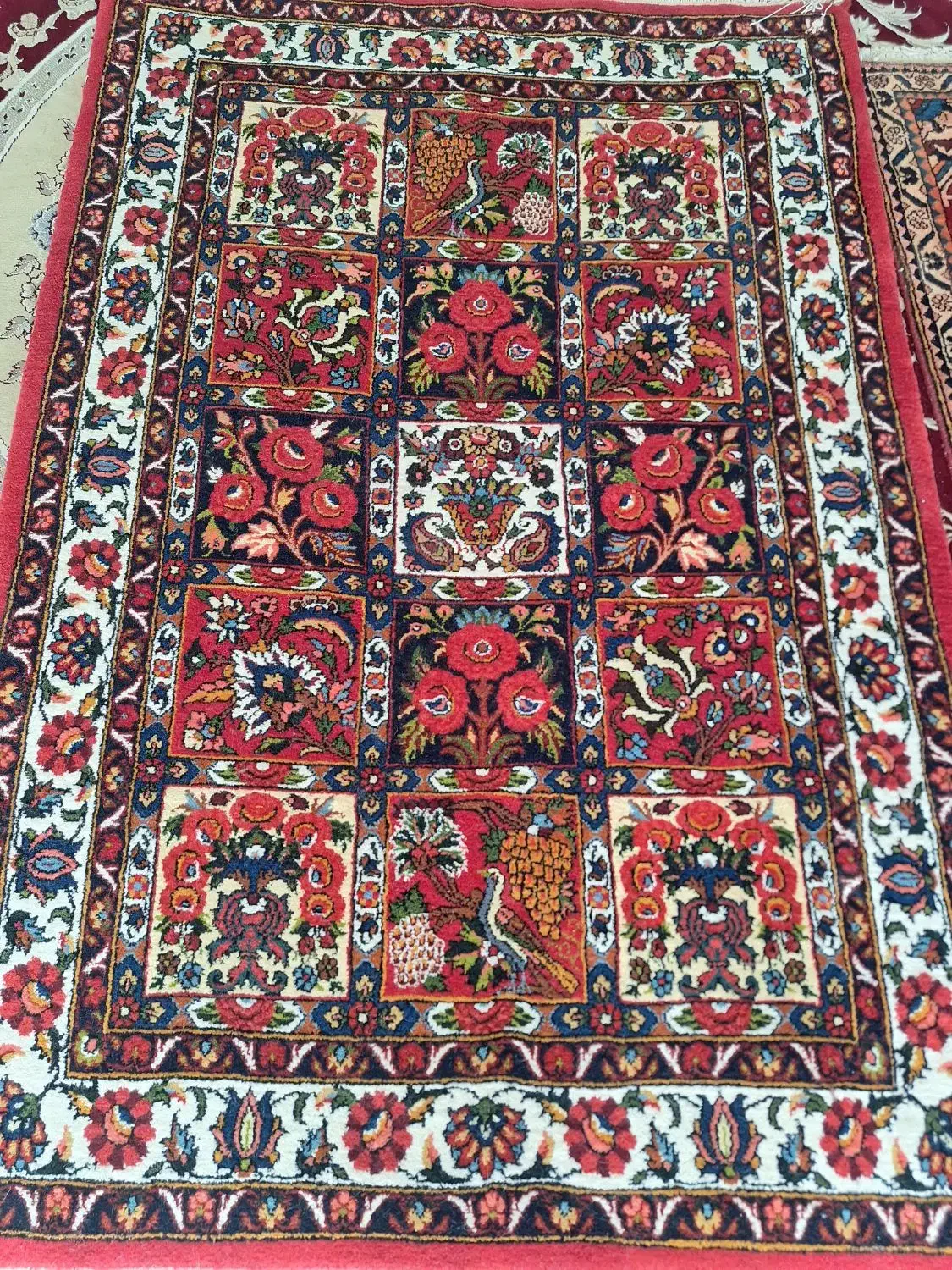 قالی دستباف|فرش|لاران, |دیوار