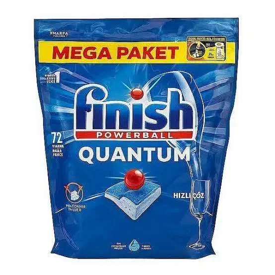 قرص ماشین ظرفشویی فینیش کوانتوم ۷۲ عددی|مواد شوینده و دستمال کاغذی|تهران, سعادتآباد|دیوار