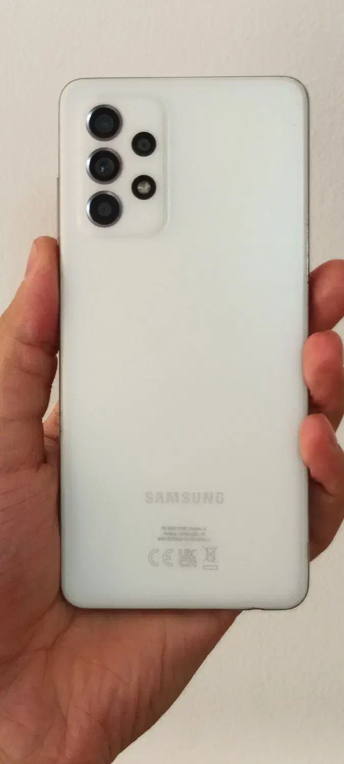 Samsung Galaxy A52s 5G سفید، حافظه ۲۵۶ گیگ|موبایل|نجف‌آباد, امام خمینی|دیوار
