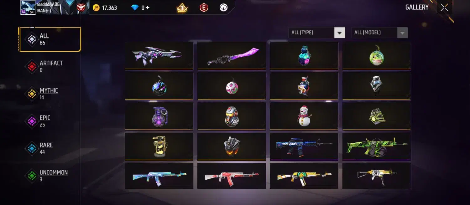 اکانت فری فایر|کنسول، بازی ویدئویی و آنلاین|سیدان, |دیوار