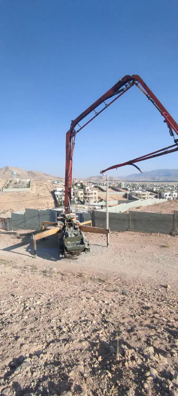 اجاره پمپ بتن 37 متری|خودرو سنگین|شیراز, معالیآباد|دیوار