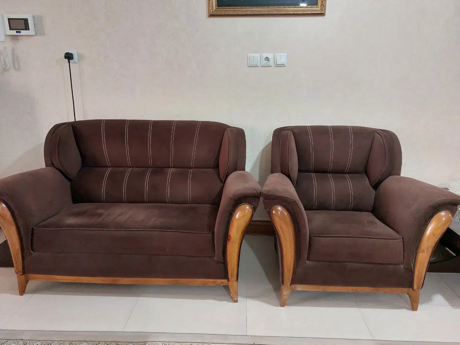 مبل ۷ نفره شیک|مبلمان خانگی و میز عسلی|برازجان, |دیوار