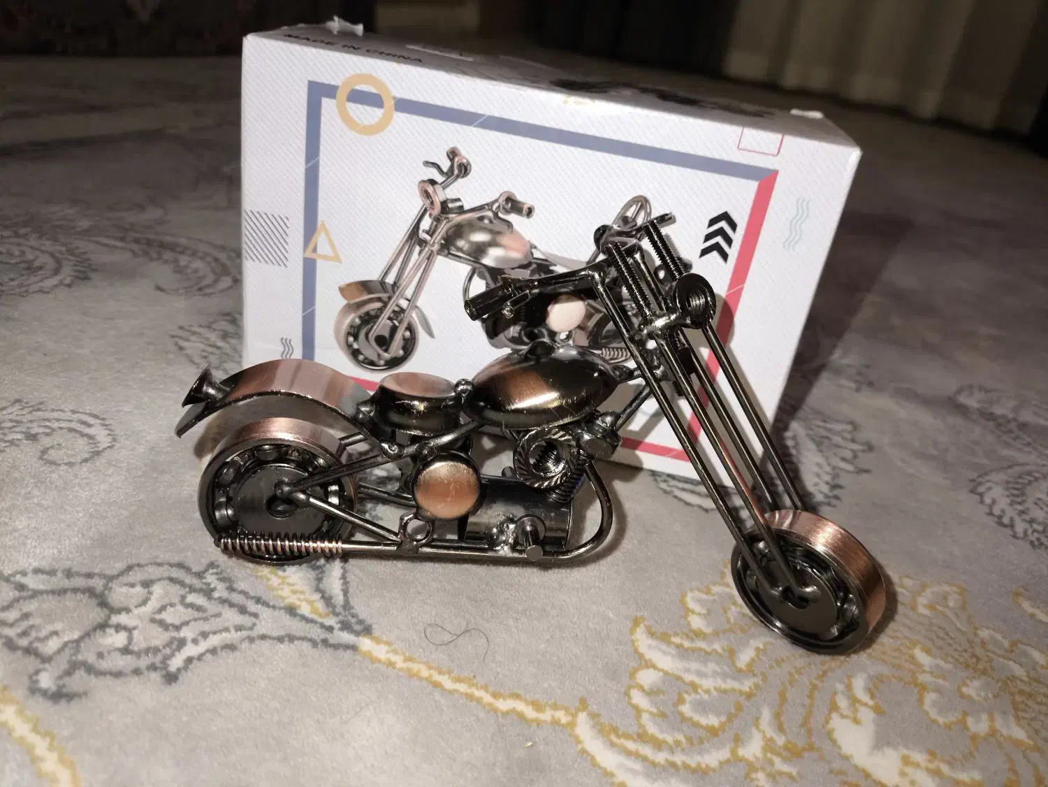 دکوری ماکت مدل موتور سیکلت|مجسمه، تندیس، ماکت|خورموج, |دیوار