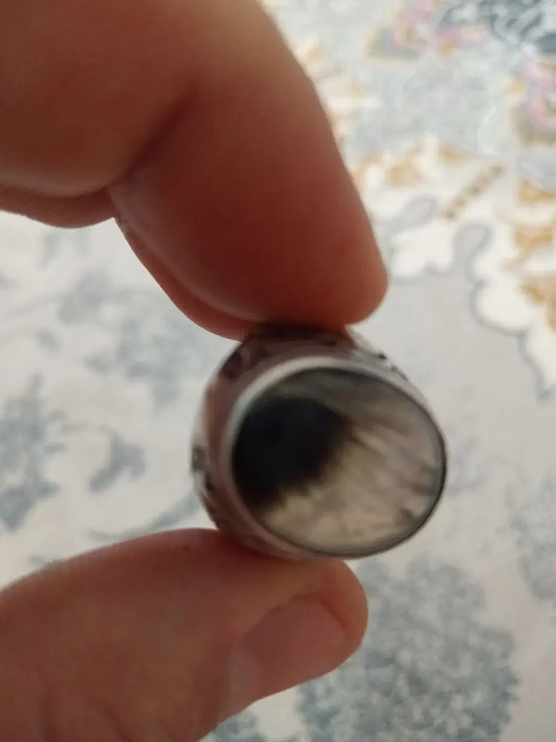 انگشتر دُر مودار|کلکسیون اشیاء عتیقه|شهرکرد, |دیوار