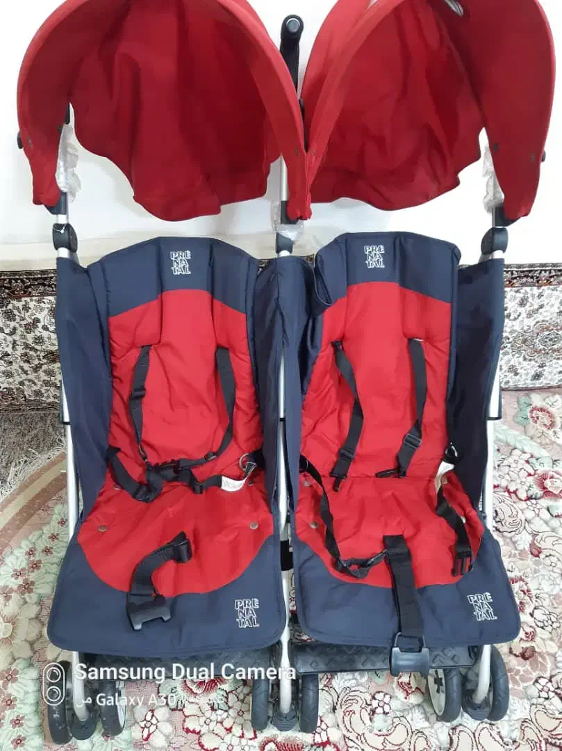 کالسکه دوقلو خارجی|کالسکه و لوازم جانبی|بوشهر, |دیوار