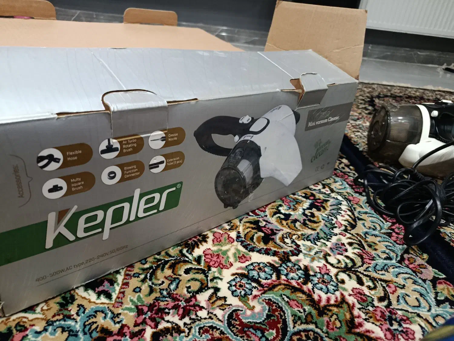 جارو برقی کپلر پر قدرت|جاروبرقی، جارو شارژی، بخارشو|خشکبیجار, |دیوار