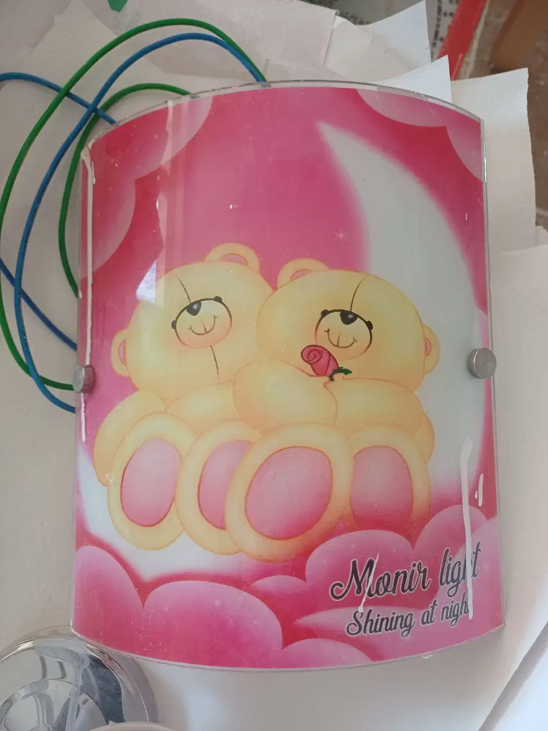 چراغ خواب دیواری|چراغ خواب و آباژور|اصفهان, جنیران (لادان)|دیوار