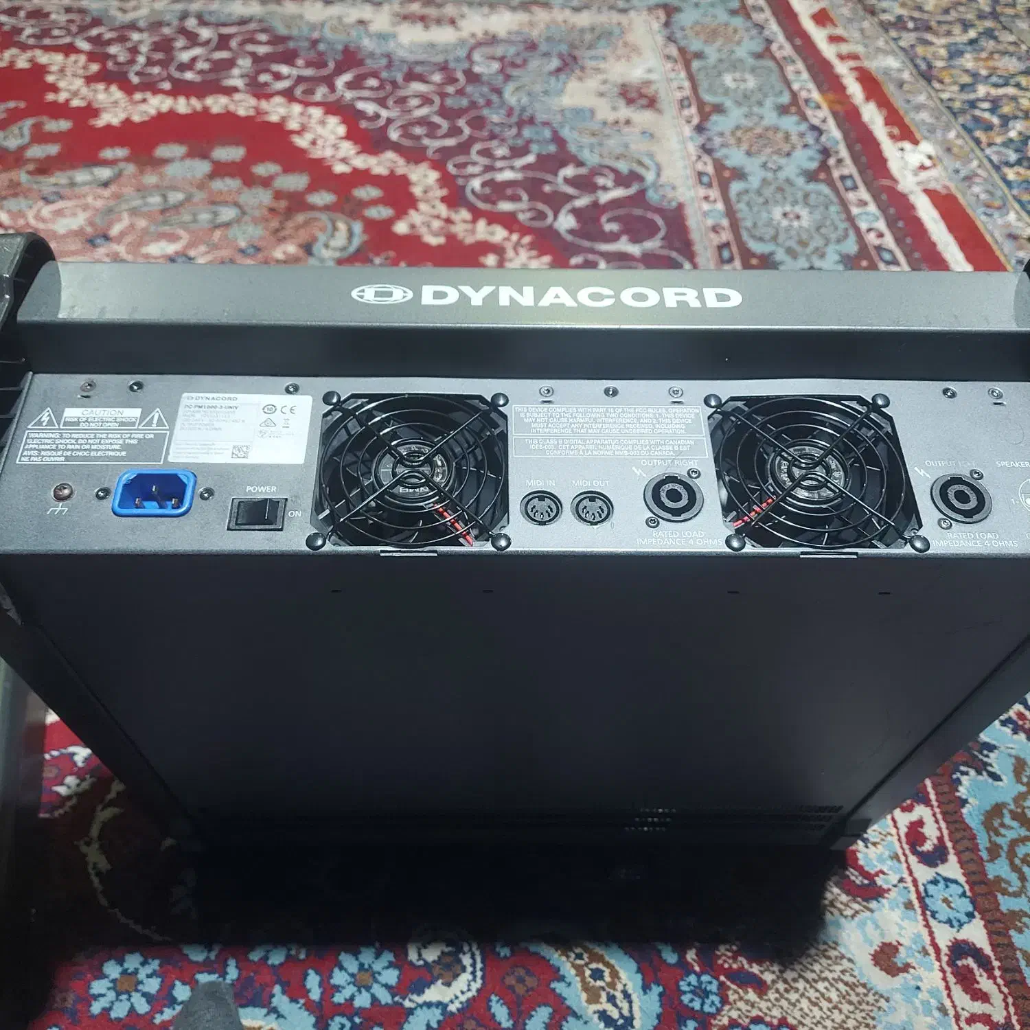 پاور میکسر دایناکورد هزار تری 3-1000 ev Rcf|آلات موسیقی|تهران, شوش (باغ آذری)|دیوار