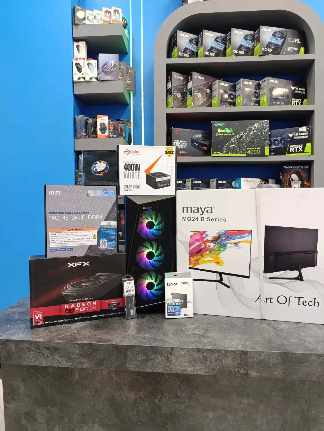 کیس گیمینگ حرفه ای نسل 12 با شرایط اقساطی ویژه|رایانه رومیزی|مشهد, عامل|دیوار