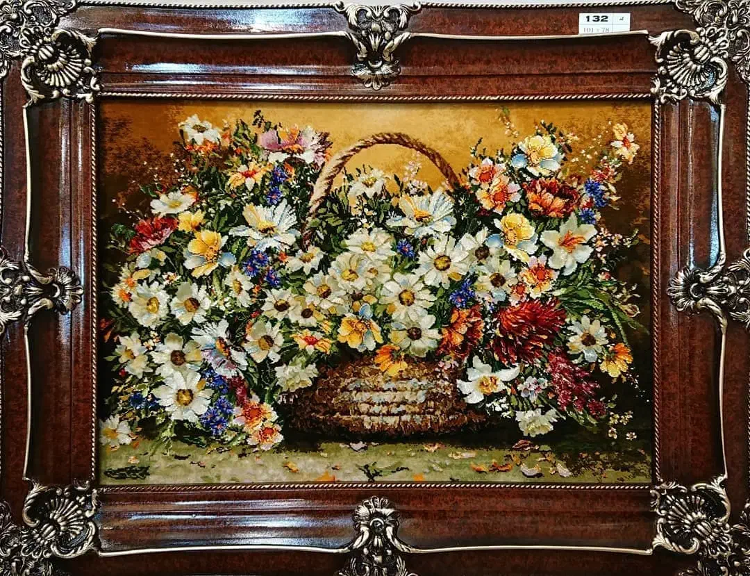 تابلو فرش دستبافت|تابلو فرش|تهران, هفت حوض|دیوار