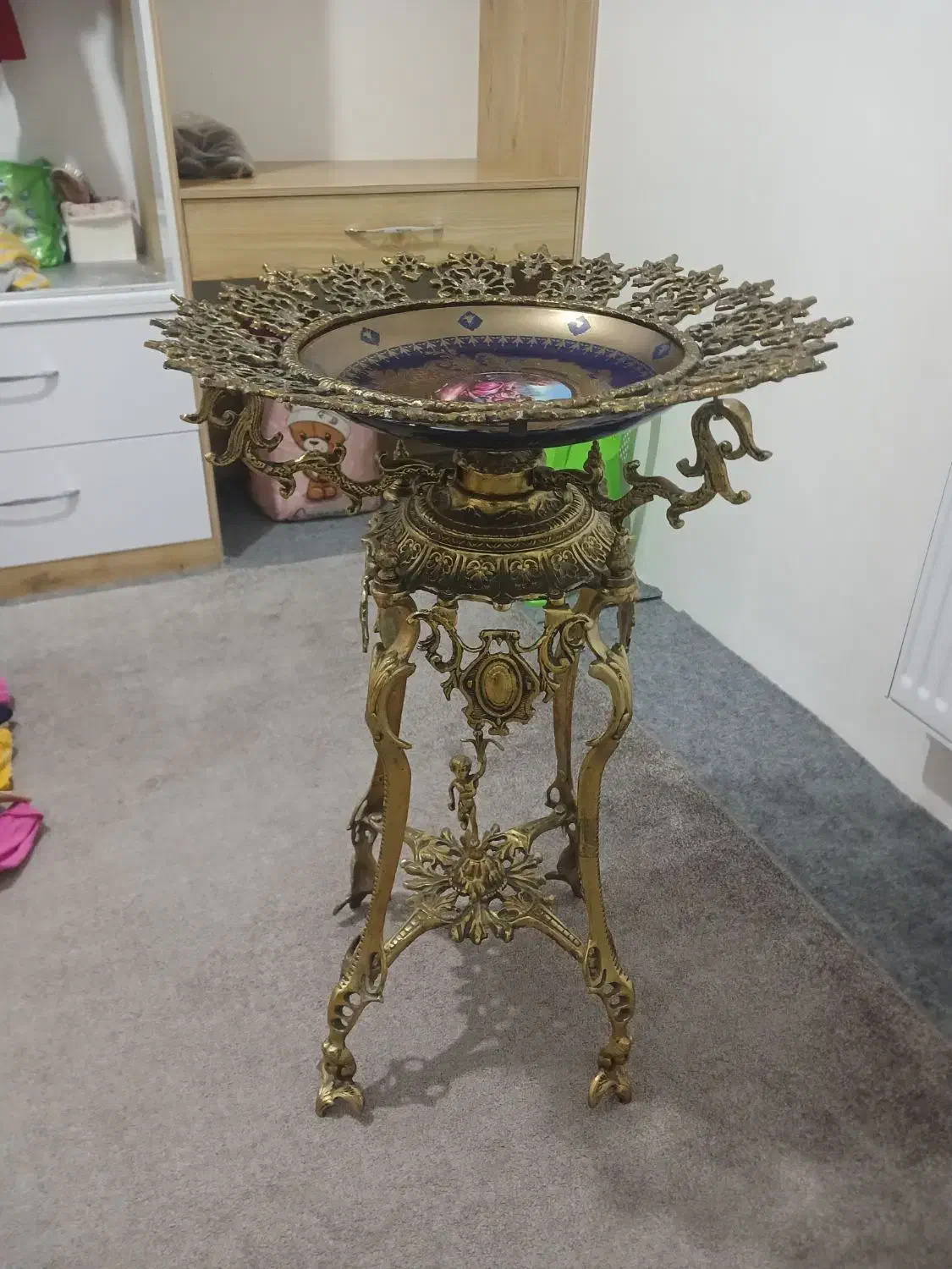 میوه خوری طرح برنز پایه دار|صنایع دستی و سایر لوازم تزئینی|شاهدشهر, |دیوار