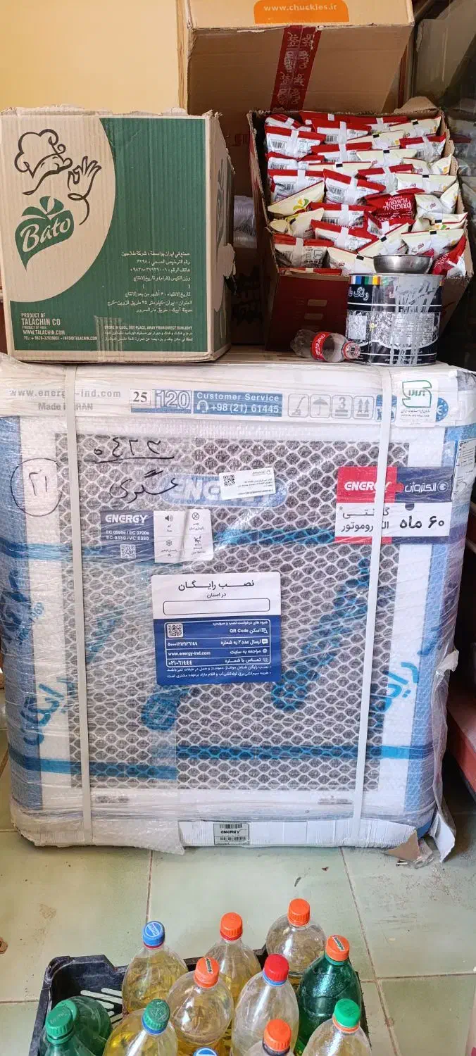 کولر آبی نو آکبند لطفا جهت خرید فقط تماس بگیرید|کولر آبی|تاکستان, |دیوار