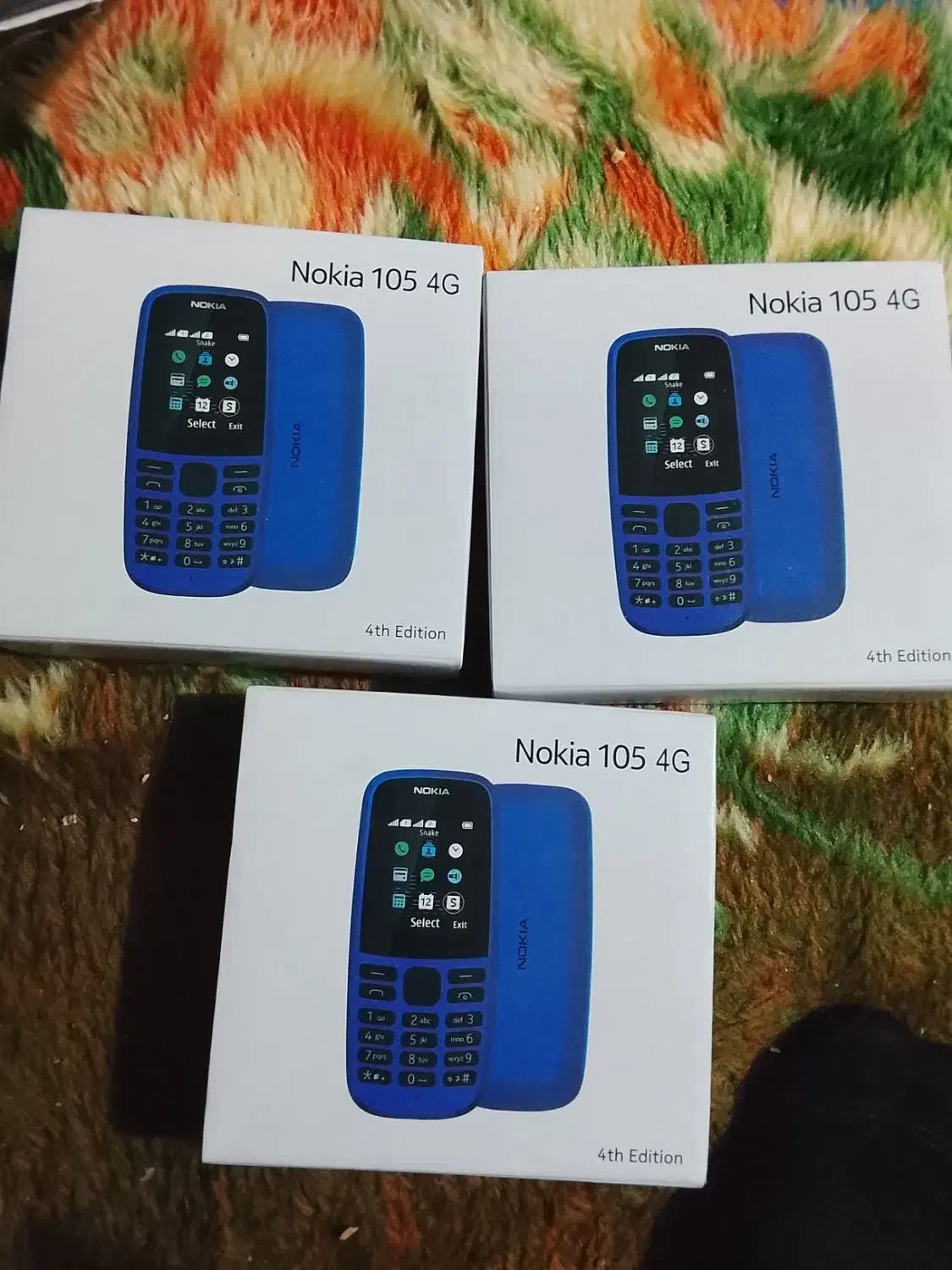 گوشی نوکیا 105 نونو داخل کارتون|موبایل|اشتهارد, |دیوار