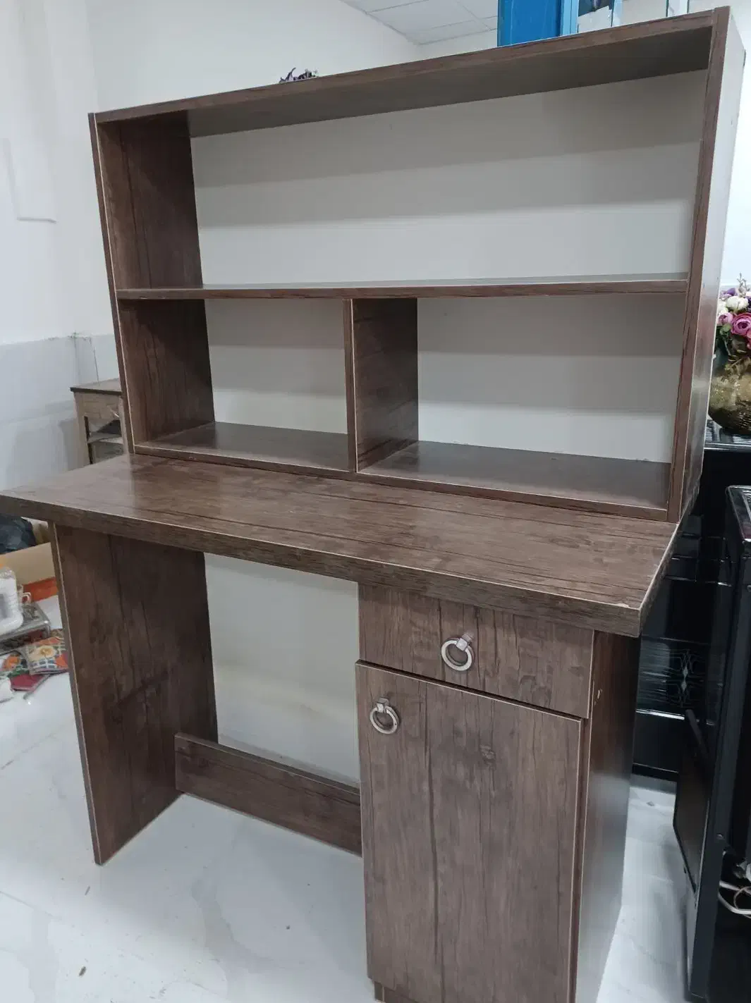 میز مطالعه و کتابخانه|میز تحریر و کامپیوتر|الشتر, |دیوار