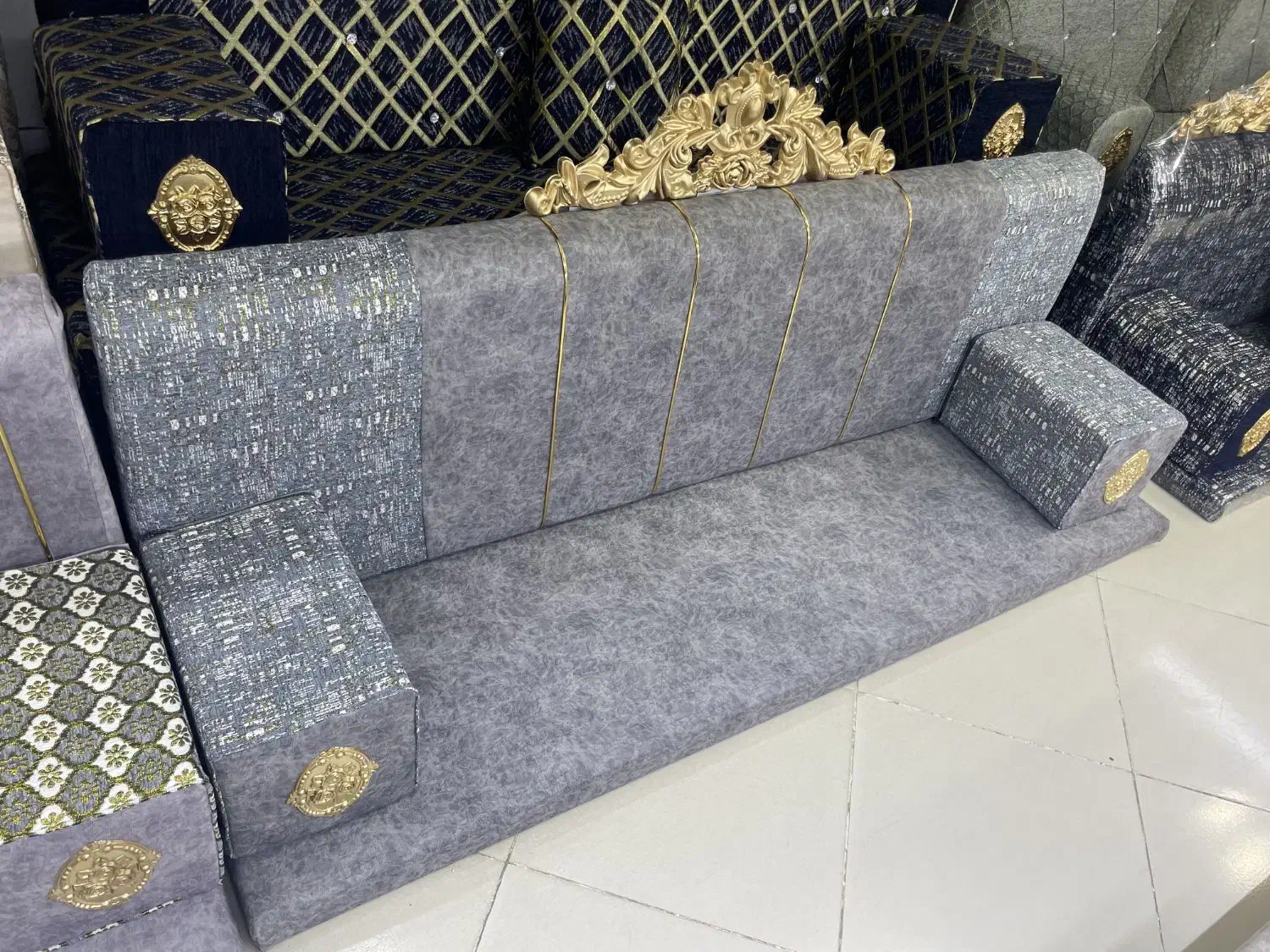 پشتی خلیجی مبل پشتی شاه نشین ش۳۵|مبلمان خانگی و میز عسلی|بهبهان, |دیوار