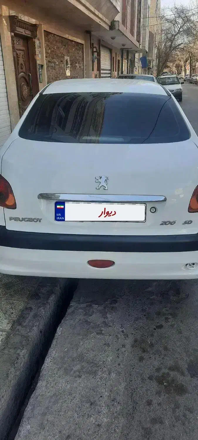 پژو ۲۰۶ sd|خودرو سواری و وانت|مشهد, هفده شهریور|دیوار