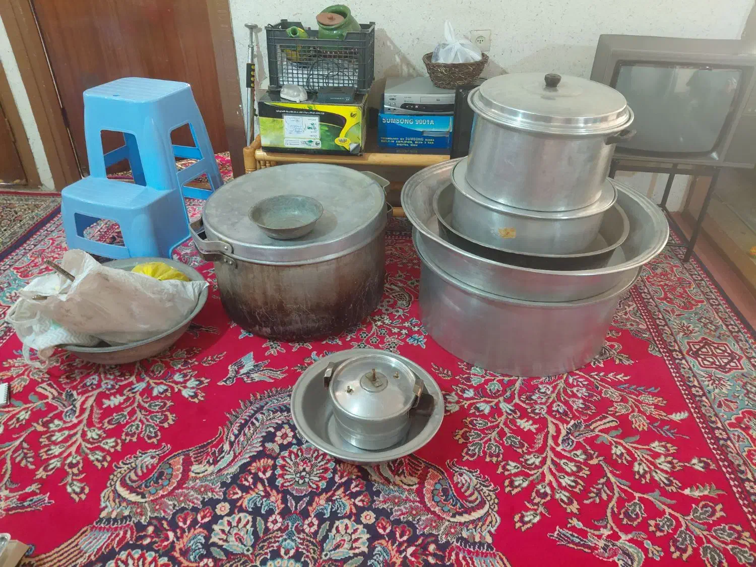 ظروف روحی و مسی|ظروف پخت‌وپز|قزوین, |دیوار