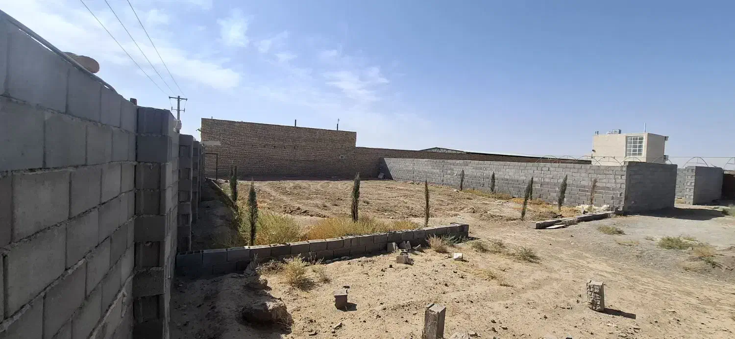 قطعه زمین دور دیوار در جاده مشهد جهت باغ ویلا|فروش خانه و ویلا|فرح دشت, |دیوار