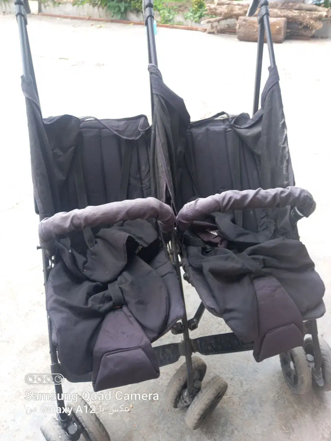 کالسکه عصایی دوقلو|کالسکه و لوازم جانبی|دالخانی, |دیوار